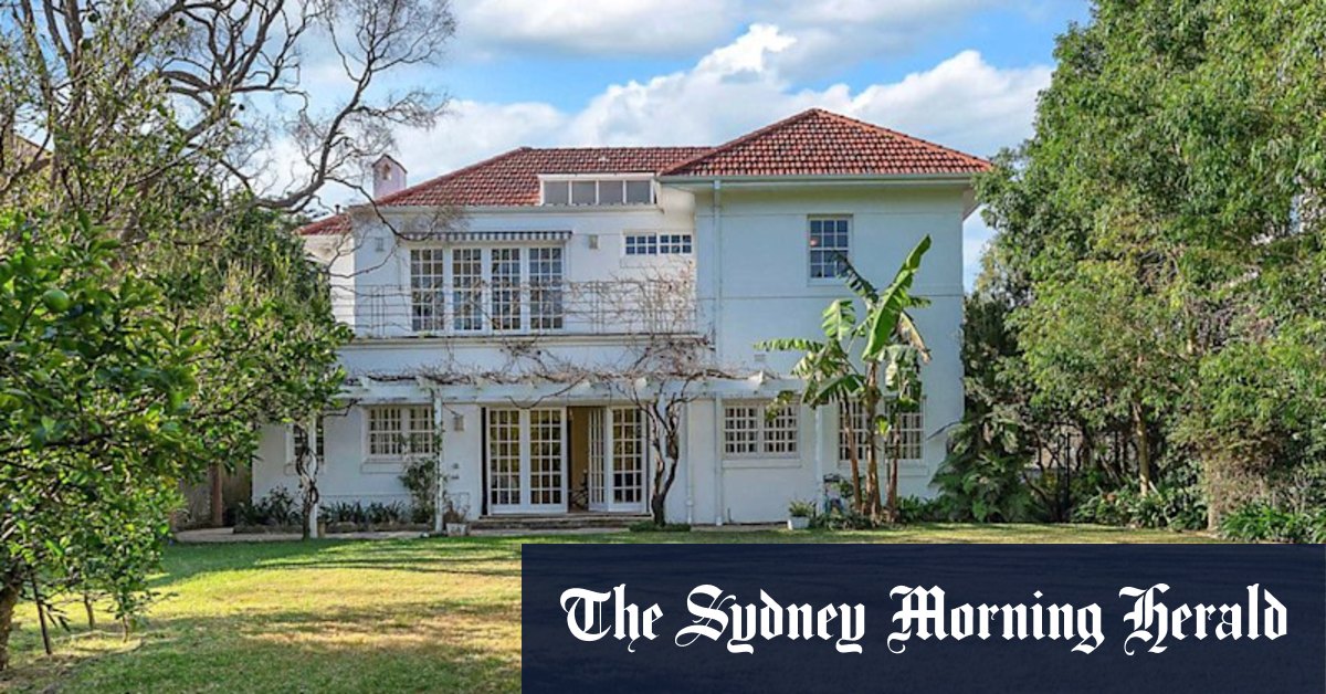 Sydney prestige property: Charles Fairfax rethinks life on one of Sydney's most expensive streets - Vimarsana News