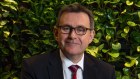Challenger Managing Director and Chief Executive Officer, Brian Benari presenting results 14th August 2018 Photo by Louise Kennerley AFR