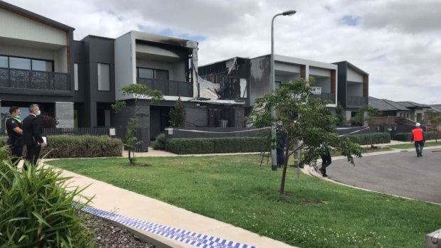 Two people have died in a suspicious fire in Point Cook.