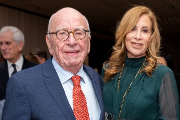 Rupert Murdoch announced his engagement to Ann Lesley Smith last month.