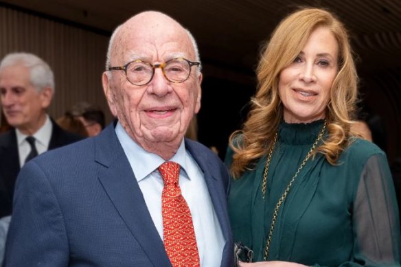 Rupert Murdoch is engaged to Ann Lesley Smith.