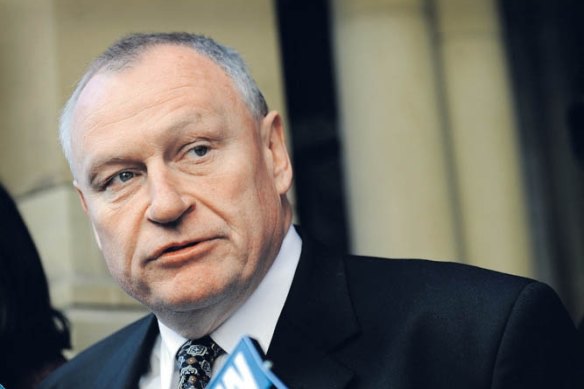 Paul Mullett, the former secretary of the Police Association, in 2009.