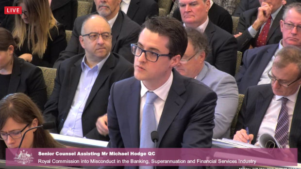 Senior counsel assisting Michael Hodge QC grilled a NAB executive over how it provided information to ASIC for the 2016 version of the report.