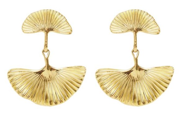 Aje “The Petal Drop” earrings.