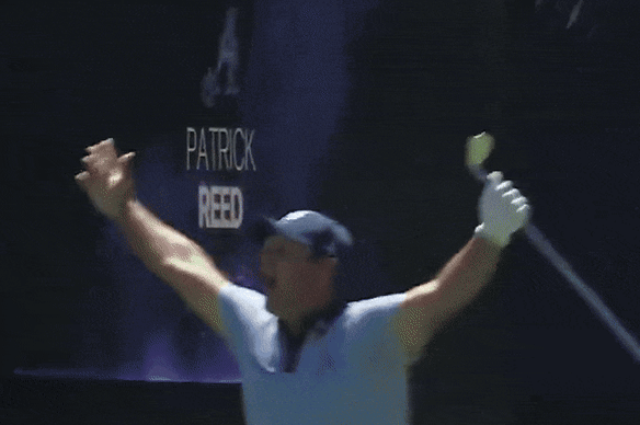 Patrick Reed lands a hole in one on day one at Adelaide.