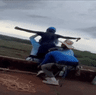 Brazil bungee jumping.
