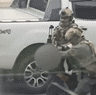 Police arrested the man in Spotswood about 10.20am.