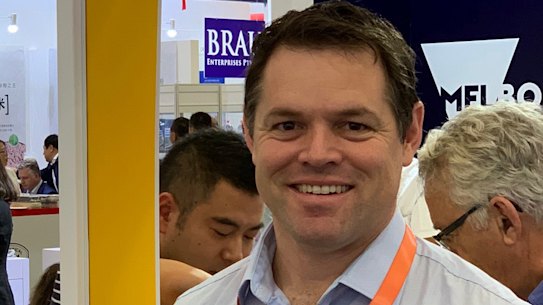 ViPlus Dairy chief executive officer Jon McNaught.