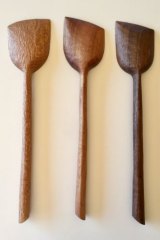 Fiona Glover, slanted cooking spoons, $40, from Craft ACT,
