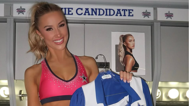 Guilt, ambition and a ponytail: Australian dancer makes the Dallas Cowboys Cheerleader squad