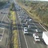 Bruce Highway clogged with 35km school holiday delays