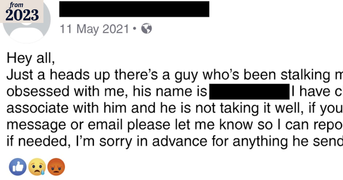 Man suing ex for ‘defamatory’ Facebook post loses court battle