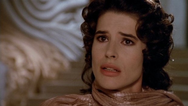 Fanny Ardant in Life is a Bed of Roses. 