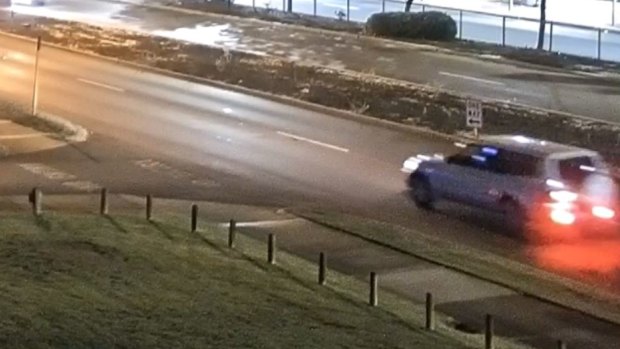 Police believe this car was involved in the hit and run crash last Sunday night.