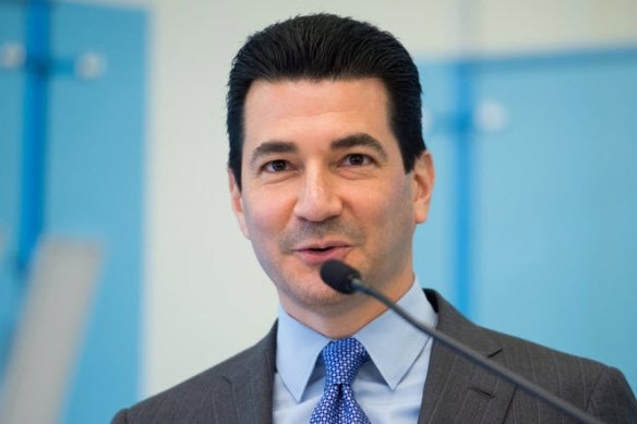 Former US DA Commissioner Scott Gottlieb. 