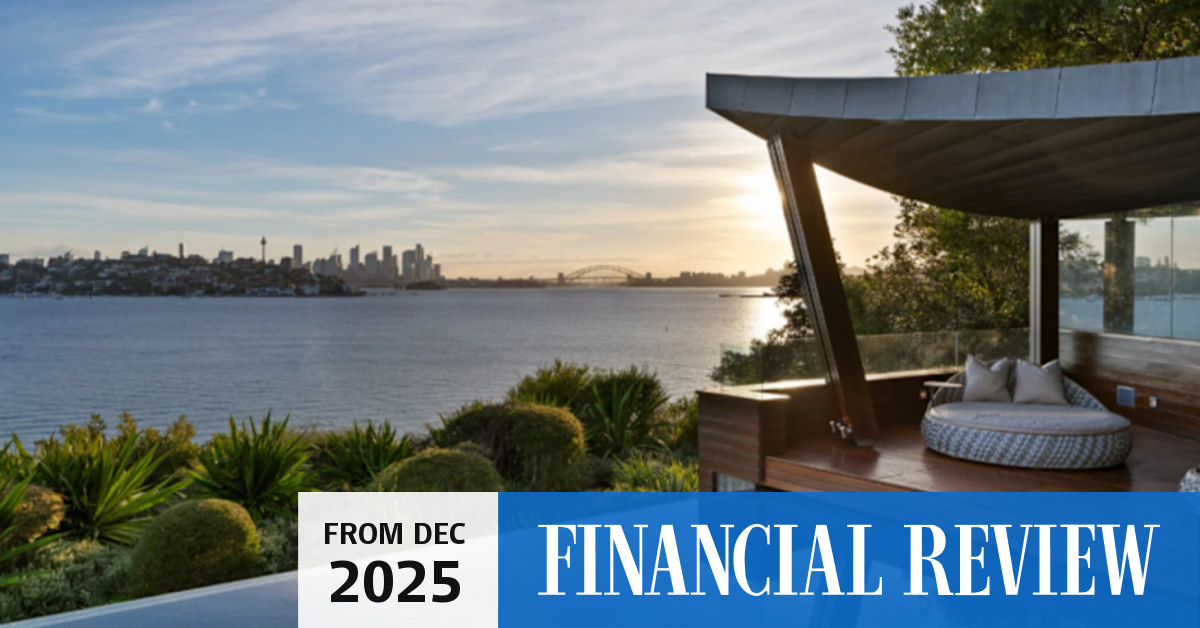 Lawrence Myers sells $85m mansion to take Sydney’s 2025 trophy crown