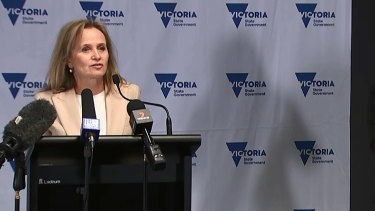 Professor Sharon Lewin.