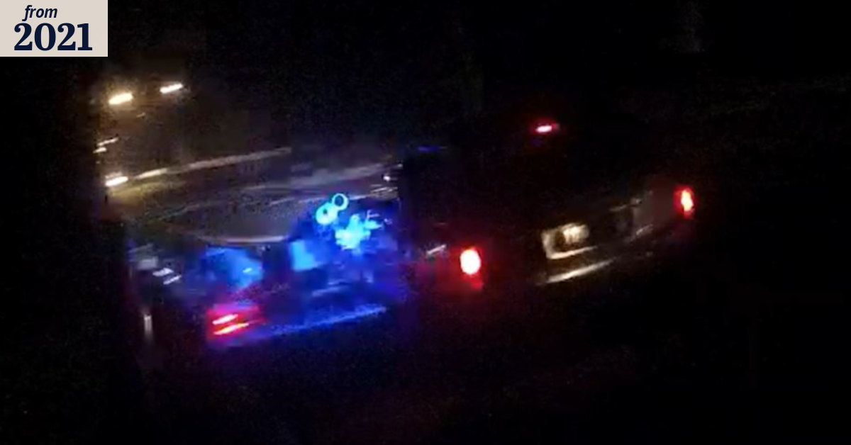 Man charged with ramming motorbike cop twice on Gateway Motorway
