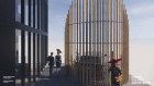 The gate represents the "transition from the city to nature or the ordinary to the extraordinary", says Takada.
