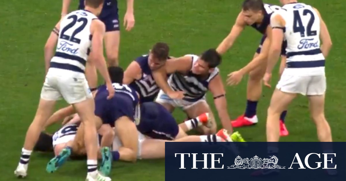 Tom Hawkins Again Facing Match Review Scrutiny