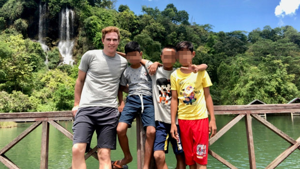 Adam Fox, 44, has been accused of child sexual abuse in Thailand. 