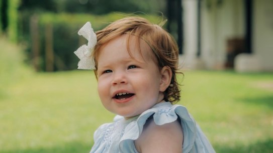 The Duke and Duchess of Sussex have shared a photograph of their daughter, Lilibet, taken on her first birthday during the Queen’s platinum jubilee celebrations. 