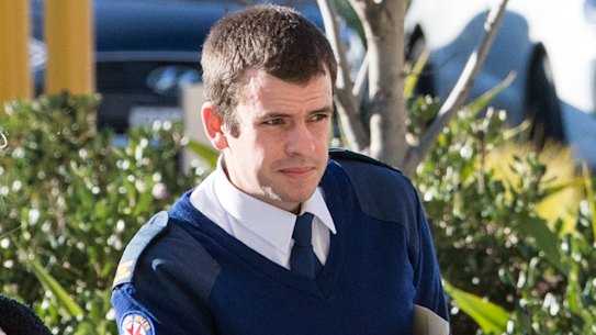 NSW Ambulance paramedic Timothy Mascorella.