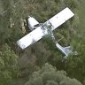 Two men escape with minor injuries after plane lands on golf course