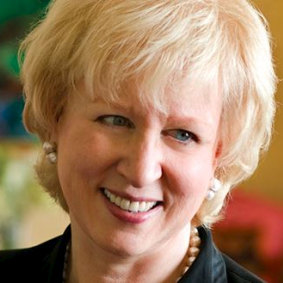 Former Canadian PM Kim Campbell.
