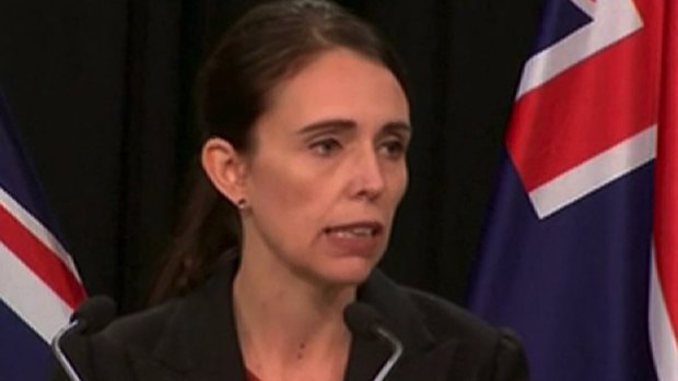 New Zealand Prime Minister Jacinda Ardern speaks about the Christchurch attacks. 