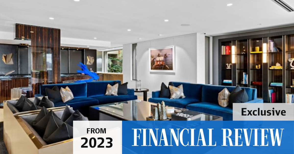 Ben Stewart has taken the keys to Nabil Gazal jnr’s $12m luxury Darling ...