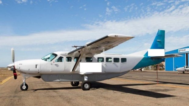 A Cessna 208B (file image) overshot Redcliffe Airport by more than 100 kilometres after the pilot fell asleep at the controls.