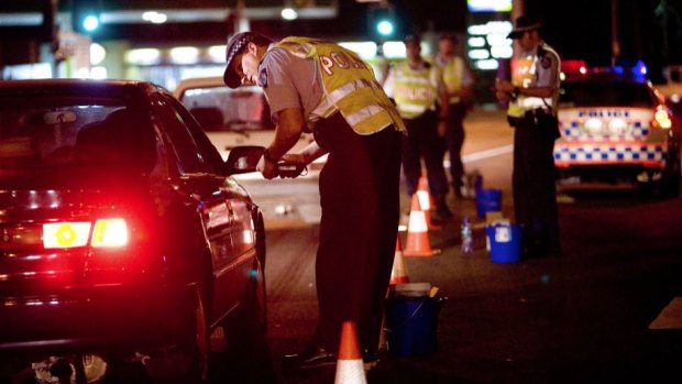 About one-third the number of roadside drug and alcohol tests have been conducted compared to the same time last year, but the numbers of positive detections are similar.  