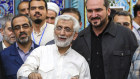 Hardline former Iranian Saeed Jalili casts his ballot in a polling station, in Tehran on Friday.
