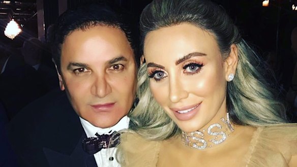 Nisserine Nassif her husband Jean Nassif. 