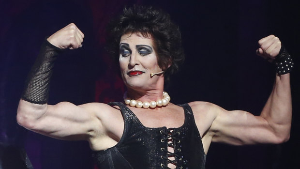 Todd McKenney in the Rocky Horror Picture Show.