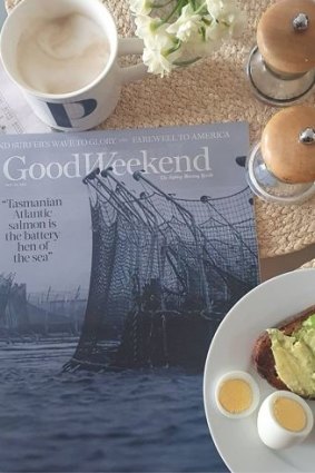 Coffee, eggs, avo toast, Good Weekend. Could it get any better?