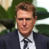 Christian Porter returns to the bar as defence lawyer in Perth gun heist trial