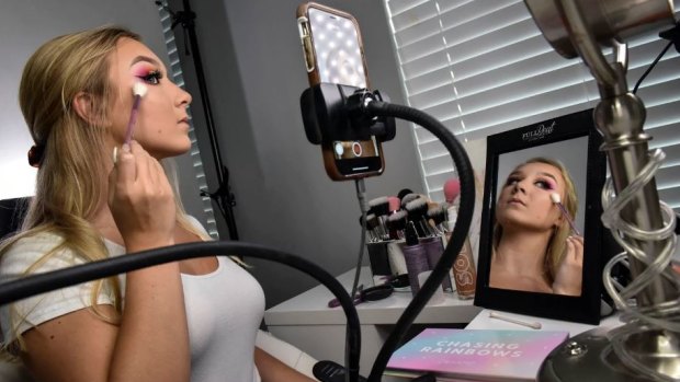 Sydney Sikes was a 13-year-old sensitive about cystic acne when she took up makeup as a hobby. Now she is paid to prepare women for their wedding days.