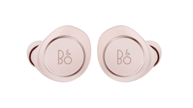 B&O's E8 comes in pink now. Perfect for Valentine's Day!