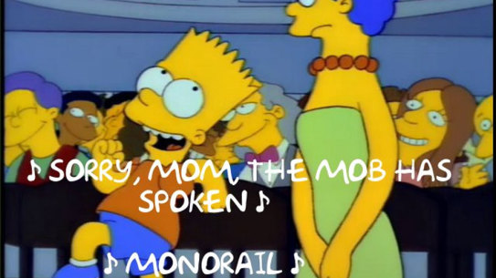 What's it called? Cable car! The Perth mob has spoken