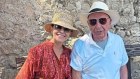 Rupert Murdoch and Elena Zhukova on a recent trip to Greece.