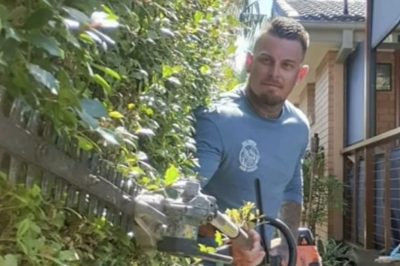 Alleged arsonist and Beaumont relative Corey Wardle.
