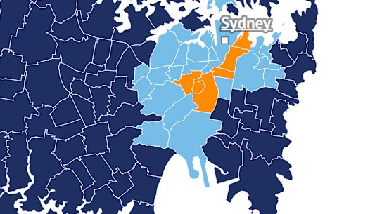 HIV transmission story by suburb (map)