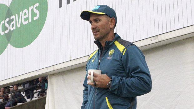 Justin Langer says he felt "physically sick" after defeat in the third Test.