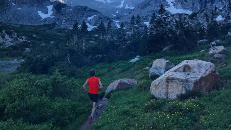 Scott Jurek uses as little technology as possible when he runs.