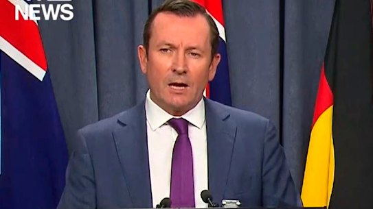 WA Premier Mark McGowan calls border threat 'ridiculous'.