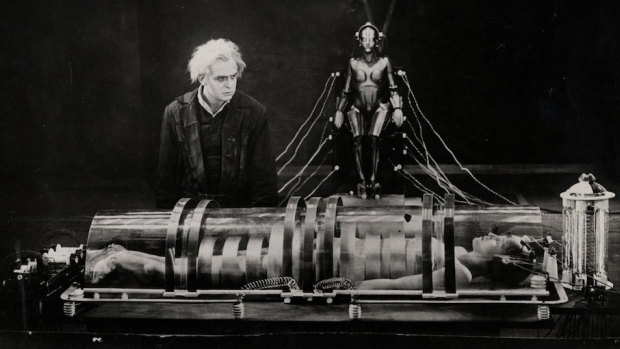 A scene from Fritz Lang’s Metropolis, which was set in an unspecified future.