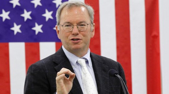 Former Google CEO Eric Schmidt has already profited handsomeley from Wall Street’s AI obsession.