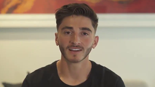 A-League player Josh Cavallo